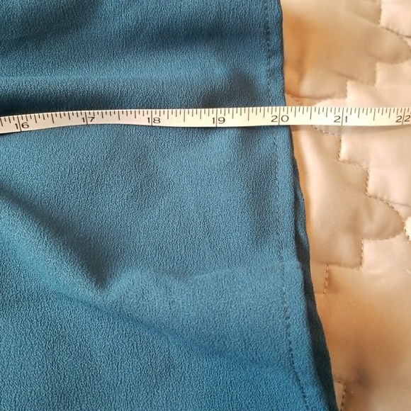 Donated. Beautiful Marine Blue Dress - Picture 4 of 8